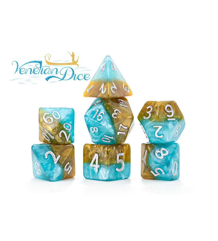 Halfsies Dice - Venetian Dice